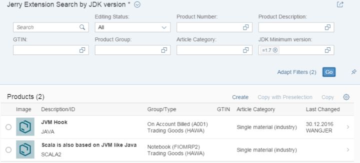 SAP S/4HANA Material Fiori应用的搜索实现原理是什么