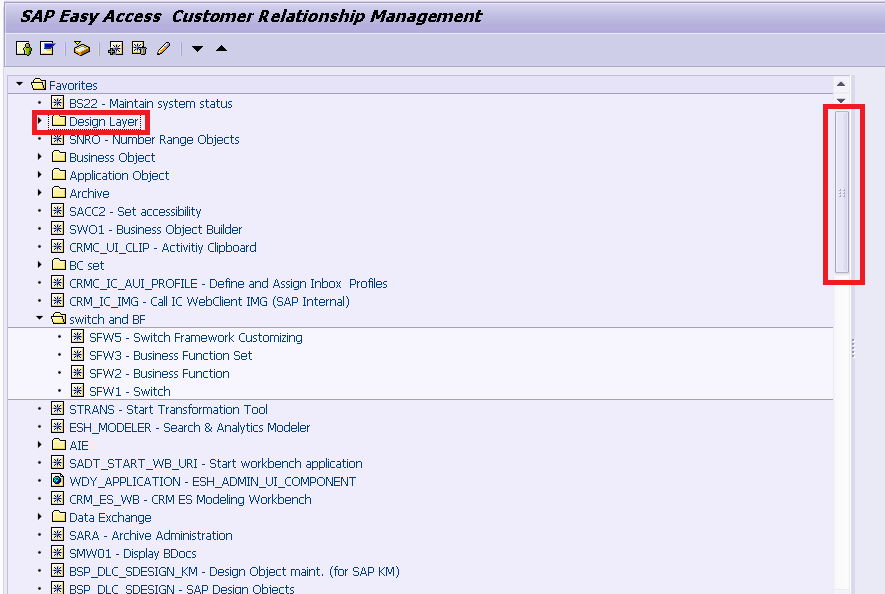 SAP GUI里的收藏夹事务码管理工具怎么用