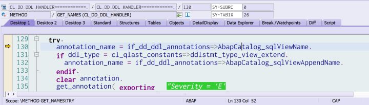 SAP ABAP里的注解在后台是怎么被解析的