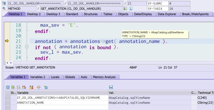 SAP ABAP里的注解在后台是怎么被解析的