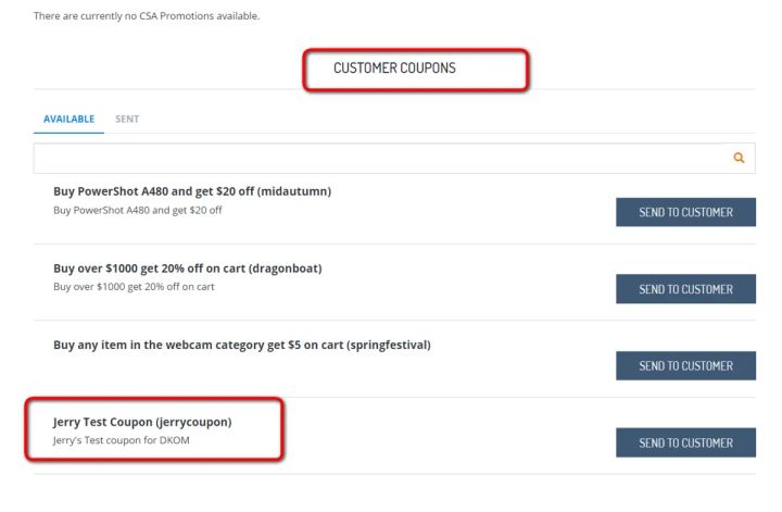 如何在Hybris ASM手動分配coupon給某個客戶