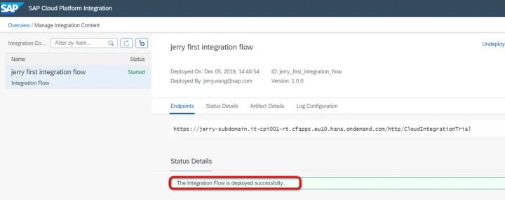 怎么在SAP Cloud Platform上进行第一个integration flow开发