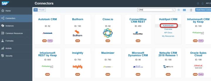 如何使用SAP open connector調(diào)用第三方系統(tǒng)的API