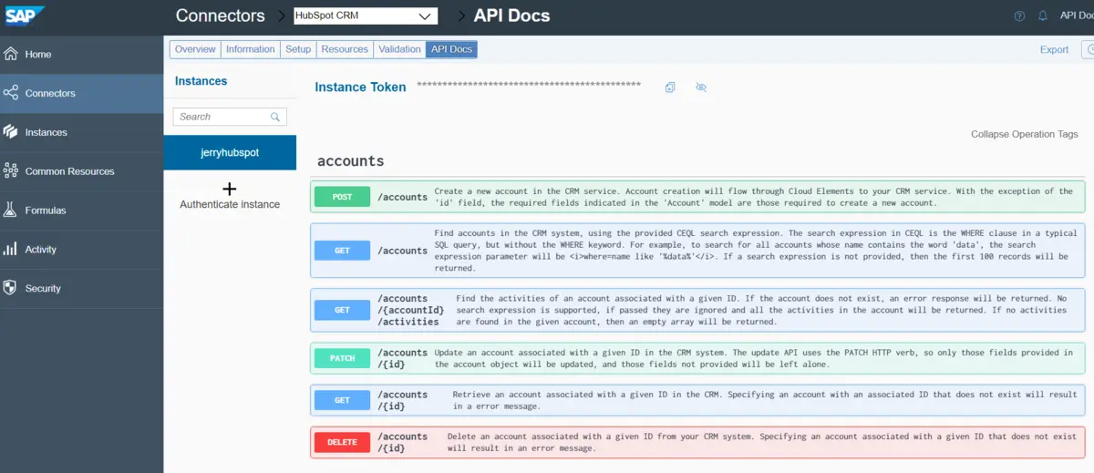 如何使用SAP open connector调用第三方系统的API