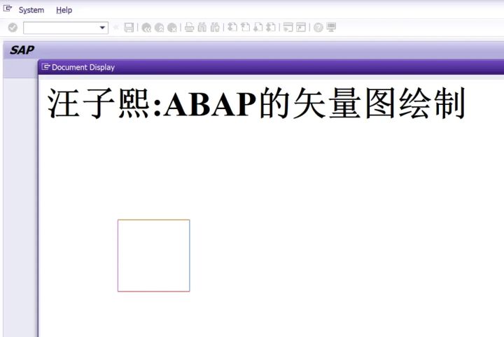 如何使用ABAP绘制可伸缩矢量图