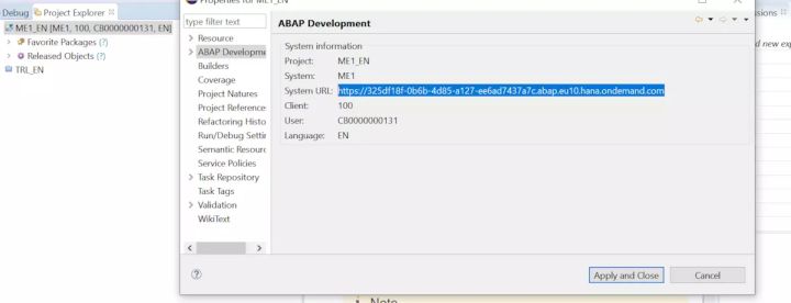 怎么在SAP ABAP编程环境里创建一个employee