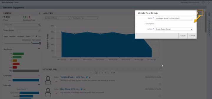 SAP Marketing Cloud里圍繞Target Group的場景和功能是什么