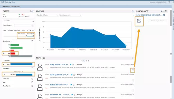 SAP Marketing Cloud里围绕Target Group的场景和功能是什么