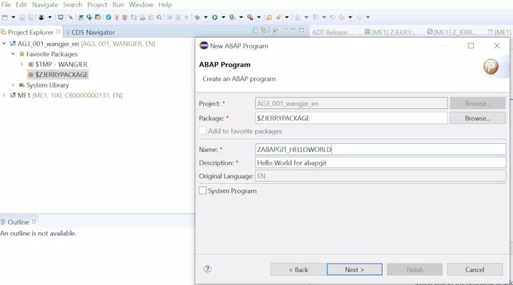 怎么使用abap Git在ABAP On-Premises系统进行代码传输