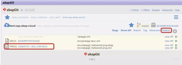 怎么使用abap Git在ABAP On-Premises系统进行代码传输