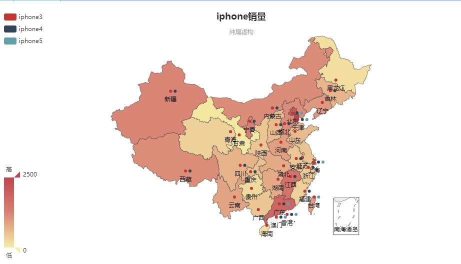 在报表工具中怎么使用echarts绘制地图