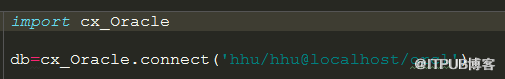 Python中怎么訪問Oracle數(shù)據(jù)庫