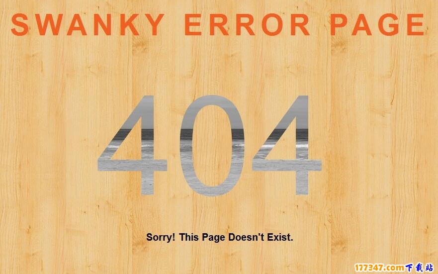 【前端备份】20个国外非常漂亮的404错误提示网页模板