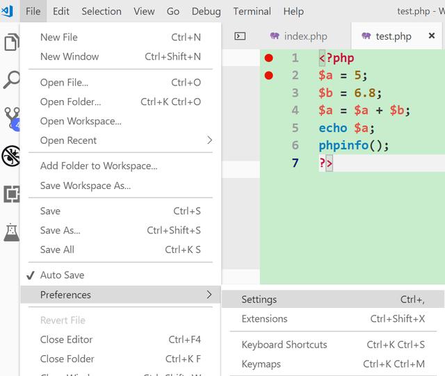 如何使用Visual Studio Code调试PHP CLI应用和Web应用