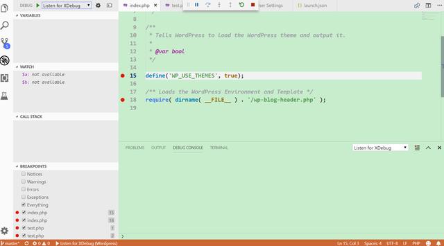 如何使用Visual Studio Code调试PHP CLI应用和Web应用