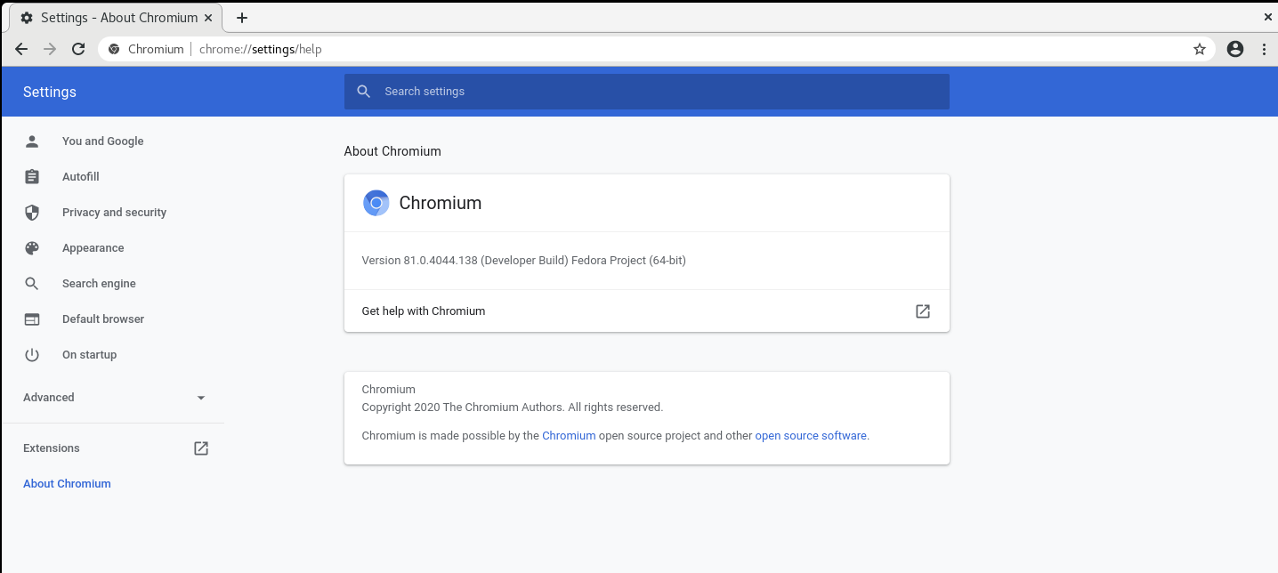 CentOS8怎么安装最新版本Chromium浏览器