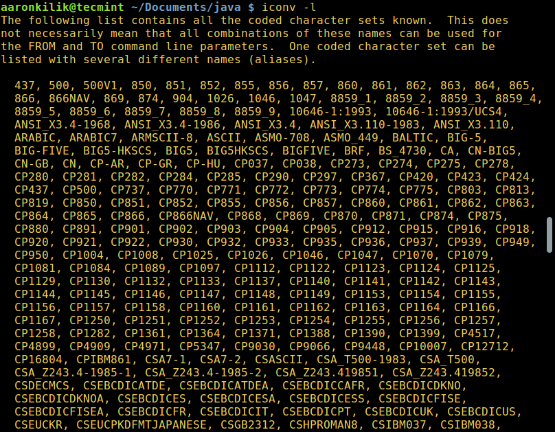 Linux 下如何将使用各种字符编码的文件转化为UTF-8编码