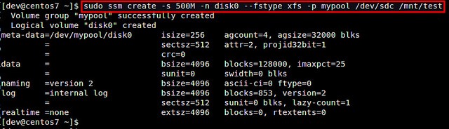 如何在CentOS/RHEL 7上借助ssm管理LVM卷？