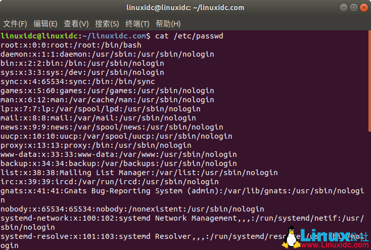 如何理解Linux中/etc/passwd文件