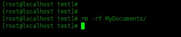 linux如何使用rm命令删除目录