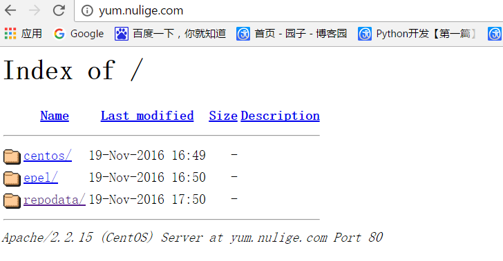 搭建企业内部yum仓库(centos6+centos7+epel源)