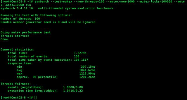 mysql中sysbench0.4.12數(shù)據(jù)庫性能測試