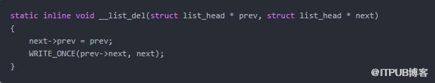 linux内核中list链表的源码分析