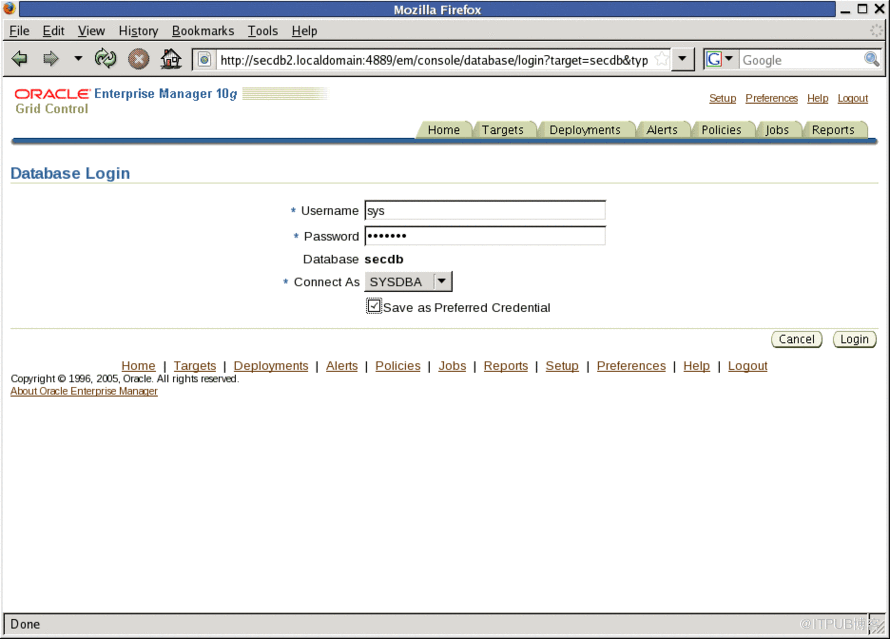 【DataGuard】使用Grid Control快速部署Oracle物理Data Guard