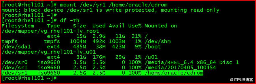 Linux操作系统中virtualbox虚拟机挂载光驱iso镜像文件安装oracle数据库软件的示例分析