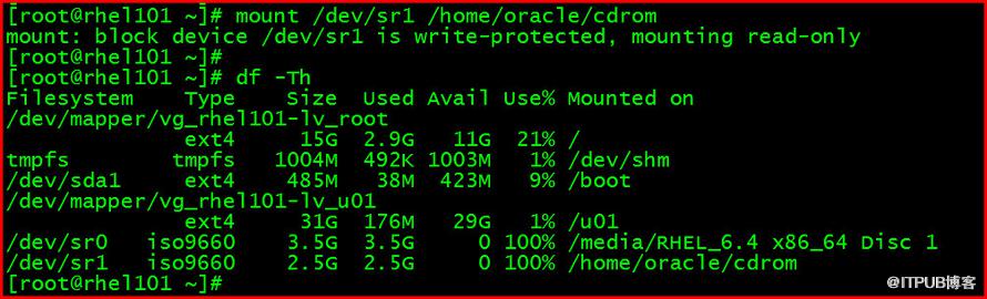 Linux操作系统中virtualbox虚拟机挂载光驱iso镜像文件安装oracle数据库软件的示例分析