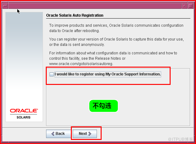 【Solaris】Virtualbox 安装 Oracle Solaris 10(二) 图形化安装操作系统