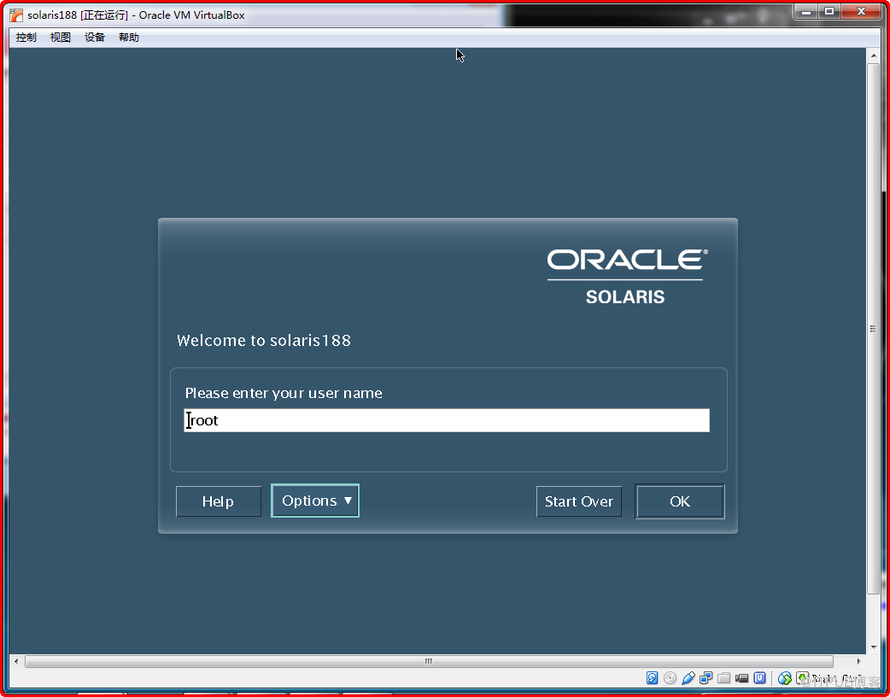 【Solaris】Virtualbox 安装 Oracle Solaris 10(二) 图形化安装操作系统
