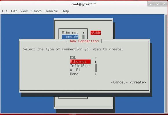 Oracle Linux 7.1 增加网卡及IP配置