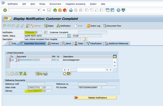 SAP QM Quality Notification的憑證流怎么實現(xiàn)