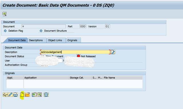 SAP QM 如何将一个附件挂在一个Quality Notification单据上？