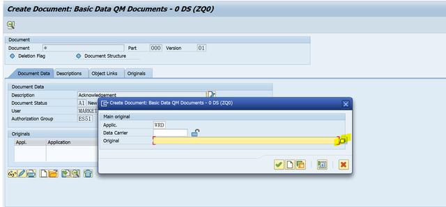 SAP QM 如何将一个附件挂在一个Quality Notification单据上？