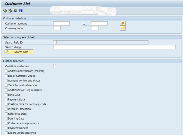 SAP SD 微觀研究之如何得到Customer List？