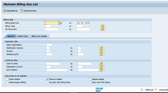 SAP SD怎么实现销售发票自动生成