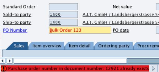 SAP SD销售订单类型配置里PO的字段有哪些