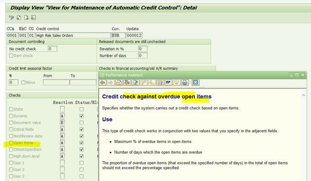 SAP SD自动信用控制怎么实现