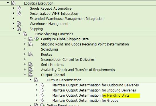 SAP SD输出控制类型有哪些