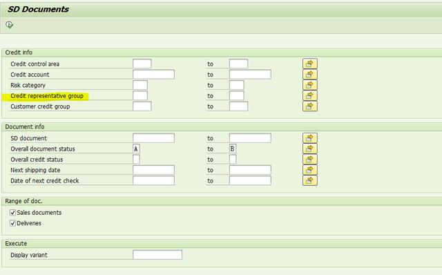 SAP SD如何維護信用范圍數(shù)據(jù)