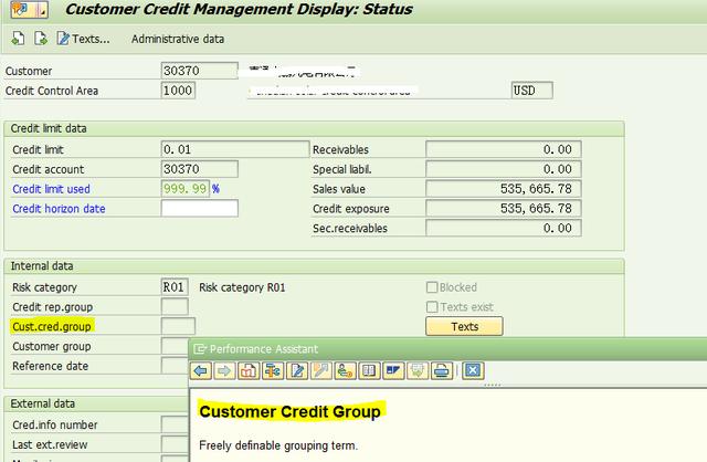 SAP SD如何维护信用范围数据