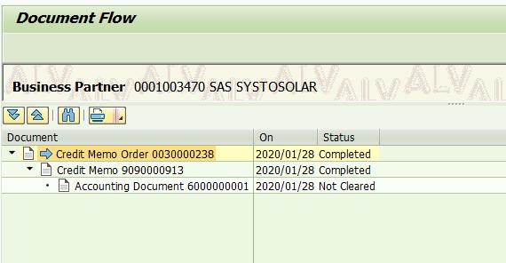 SAP SD怎么实现销售中的借贷项凭证