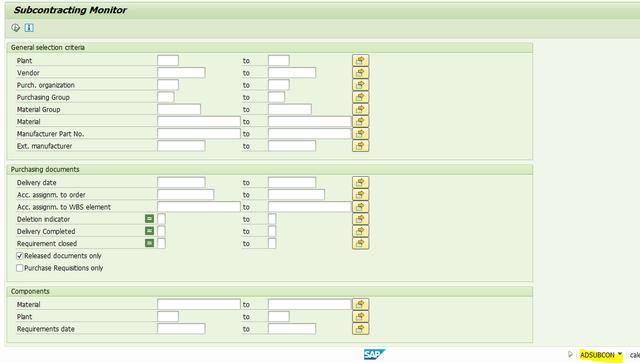 SAP S4HANA里委外加工采购功能有哪些变化