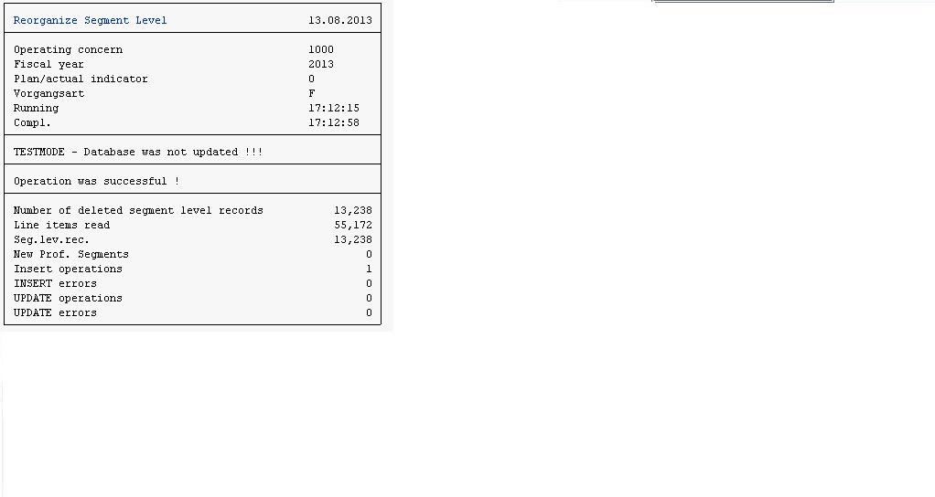 COPA correction - SD billing