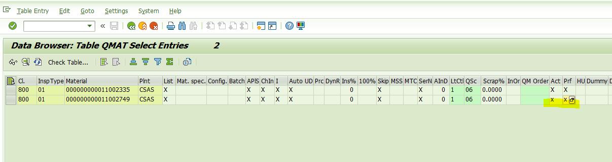 SAP的STOCK TYPE没有默认为X怎么办