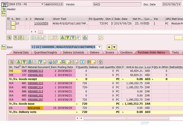 SAP MM 特殊庫存之T庫存初探