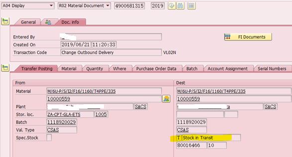 SAP MM 特殊庫存之T庫存初探