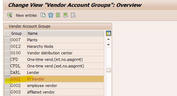 SAP使用BP创建供应商报错You cannot create a vendor with grouping G001该怎么办